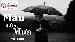 Màu Của Mưa  Mr Đùm  Video Lyrics [upl. by Polad]