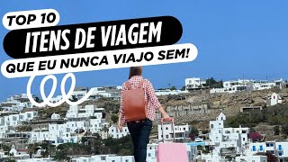 ESSENCIAIS de Viagem  Os itens que levo na minha mala para voos longos viagem [upl. by Zahavi]