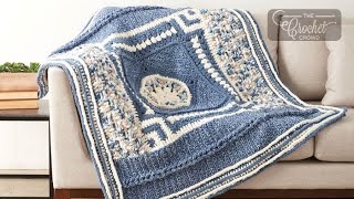 Easy Bernat Velvet Yarn Blanket Pattern [upl. by Rosemaria]