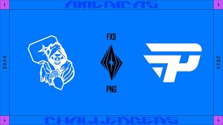 FXS vs PNG AmericasChallengers 2024  Día 3  League of Legends [upl. by Dloreh383]