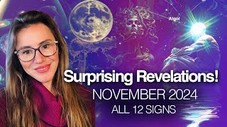 NOVEMBER is LIT with SURPRISES amp Twists November 2024 Horoscopes All 12 Signs  Timestamps [upl. by Orin244]