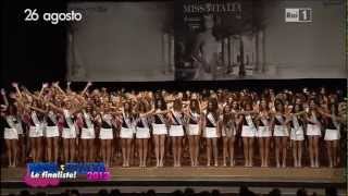 Miss Italia 2012  Le finaliste [upl. by Wade]