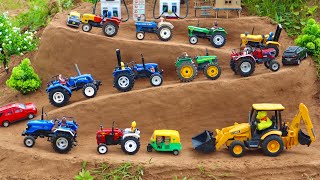 Mini tractor trolley videos  tractor jcb video  jcb video Jcb cartoon  jcb gadi  tractor [upl. by Gustin]