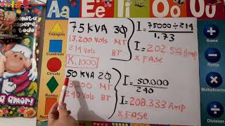 Como saber cuántos amperios tiene un transformador x fase [upl. by Weidar801]