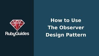 How to Use The Observer Design Pattern [upl. by Piegari]