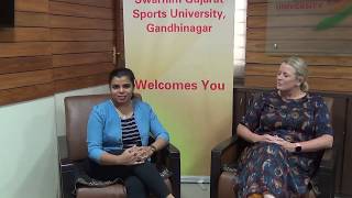 Interview of Dr Melissa ArkinstallSports Scientist Australia at SGSU Campus [upl. by Kimberley742]