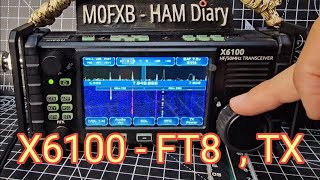 XIEGU X6200 FT DECODE  XIEGU X6100 FT8 Transmit Part 2 [upl. by Teddie]