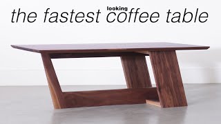 Modern Walnut Coffee Table  The Fastest In The West [upl. by Serge]