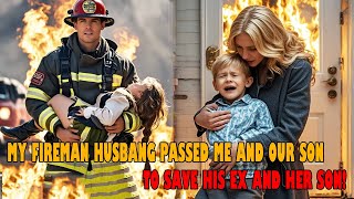 My fireman husband saved his EX and her son but forgot me and our son were still in the fire [upl. by Jermaine]