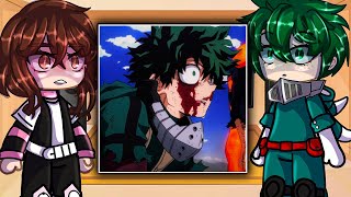 Past Class 1A React to Future Deku  MHA  Gacha Club [upl. by Notirb256]