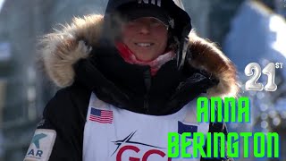 Iditarod 2024  Anna Berington 21th [upl. by Afaw]