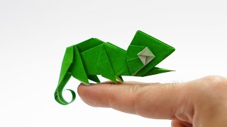 ORIGAMI CHAMELEON Jo Nakashima [upl. by Parker7]