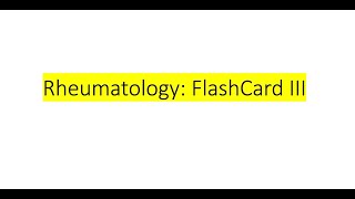 Rheumatology Flashcard III Eosinophilic Fasciitis Bengali [upl. by Ibib]