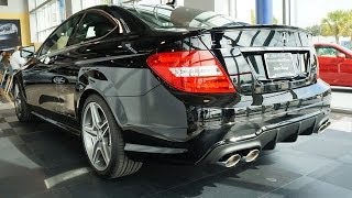 2014 Mercedes Benz C63 AMG Coupe Exterior amp Interior In Depth Review [upl. by Treiber]