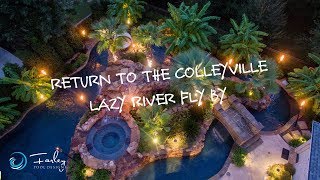 Return to the Colleyville Lazy River Fly By 2017 [upl. by Rayna476]