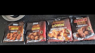 Sides Jalapeño and Cheese Stuffed Hash Brown Nuggets 400g Iceland £350 Quad food Review vegetarian [upl. by Bertold]