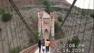 The Sucre Bridge Pilcomayo  El puente Sucre sobre el rio Pilcomayo entre Sucre y Potosi en Bolivia [upl. by Mcguire]