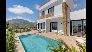 Villa with private pool and panoramic views in Finestrat [upl. by Kittie]