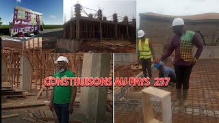 Evolution de nos projets de bâtiment en cours de réalisation au Cameroun Phase 3 [upl. by Anos]