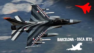 Crazy F16 RC Jet Realistic Tactical Display ✈️ Osca Jets 2023 4K [upl. by Awe]