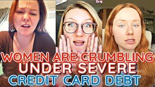 Women Are CRUMBLING Under SEVERE Credit Card Debt [upl. by Etana168]