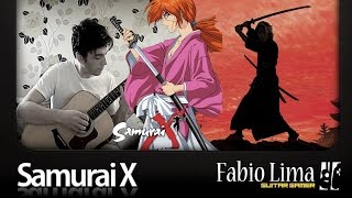 Samurai X 12 on Fingerstyle by Fabio Lima GuitarGamer [upl. by Ezequiel]