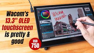 Wacom Movink 133inch OLED pen display FULL REVIEW [upl. by Joly]