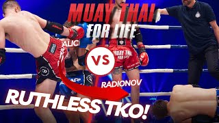 Muay Thai For Life Unite Against Cancer  Noah Alic VS Artem Rodionov [upl. by Agnew259]