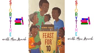 🌈Childrens Storytime Read Aloud Feast for 10 By Cathryn Falwell [upl. by Hyacintha]