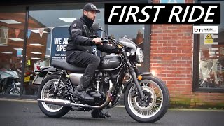 Kawasaki W800 Street  First Ride [upl. by Sisto]