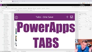 PowerApps Tabbed Form [upl. by Cathrine880]