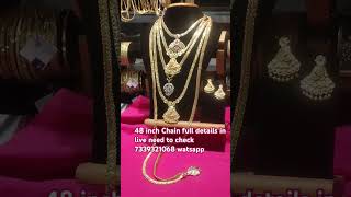 48 inch Chain full details in today live need to check 7339321068 watsapp booking only [upl. by Sine]