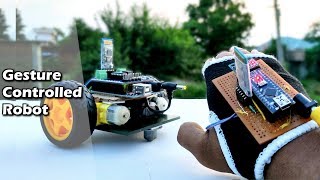 How to Make a Gesture Control Robot at Home [upl. by Urbain]