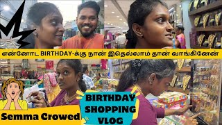 Pavis Birthday Shopping Vlog  Birthday Dress வாங்கியாச்சு 👗 [upl. by Shing]