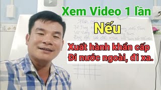 Tám chuối Xuất hành khẩn cấp đi nước ngoài [upl. by Lyj]