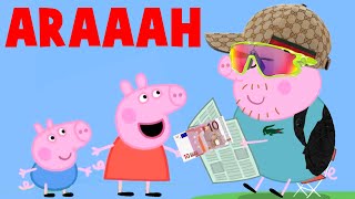 PAPA PIG DEVIENT GUETTEUR  PARODIE PEPPA PIG  BEST OF DOUBLAGE GENOX 1 🐷😂 [upl. by Nikolas]