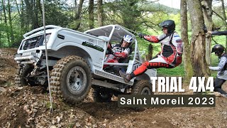 Trial 4x4 Saint  Moreil Petit passage [upl. by Stuppy648]