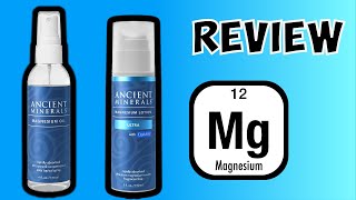 Ancient Minerals Magnesium Oil review [upl. by Eelyab]