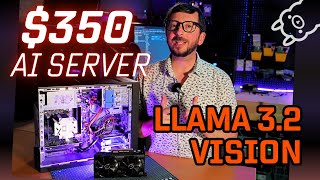 Llama 32 Vision 11B LOCAL Cheap AI Server Dell 3620 and 3060 12GB GPU [upl. by Lemhar]