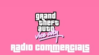 44 GTA Vice City Radio Commercials [upl. by Yrem]