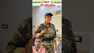 Jai javan Jai kisan Ek subscribe army emotional indianarmy shorts [upl. by Ziegler]