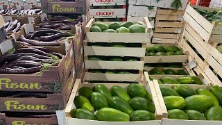 London Spitalfields Market Bangladeshi vegetablesfruits [upl. by Gaw80]