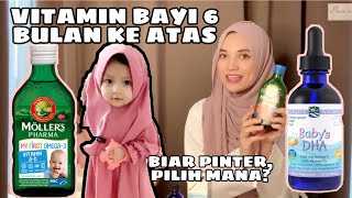 Mollers Tran vs Nordic Baby DHA  Vitamin Terbaik untuk Bayi [upl. by Valli]