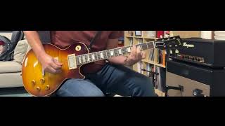 Jimmy Page sounds with a Gibson R9 into a Bogner Helios 50 [upl. by Isnyl155]