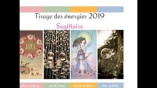 Tirage de lannée 2019  Sagittaire 🌈⭐️🌟✨🌈 [upl. by Napas]