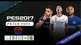 Comment télécharger PATCH 2024 pour PES 2017 sur PC FACILEMENT  WOLOF [upl. by Nathanoj90]