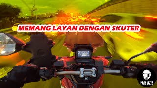 Honda ADV 150 Onboard Jalan Jem Vlog E559 [upl. by Profant447]