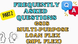 FAQS ON GSIS MPL FLEX PART 2Montillana TV [upl. by Annayram]