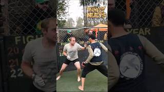 wing chun master fights a legit street brawler [upl. by Aztilem]