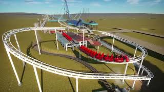 Ferrari Coaster  Around Planet Coaster  Park 5 RJ [upl. by Winfred190]